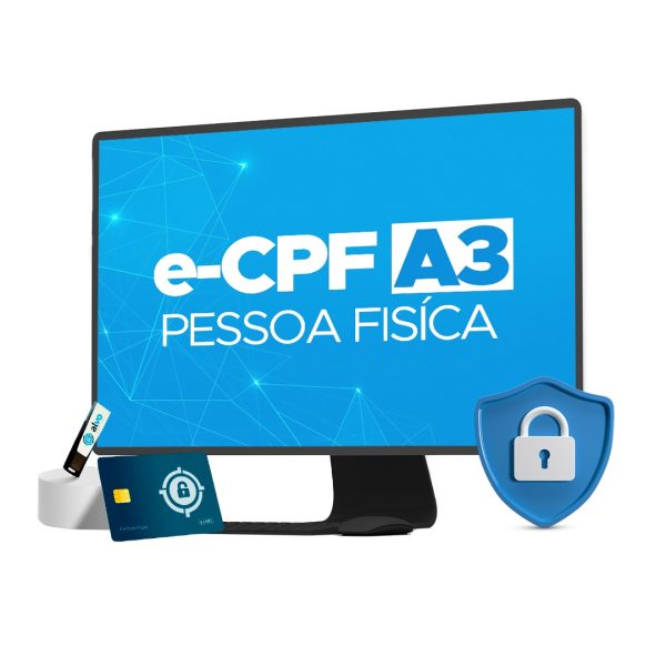 Certificado Digital e-CPF A3 1 ano C/ Token