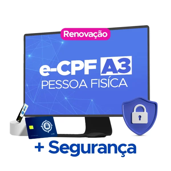 Renovação Certificado Digital e-CPF A3
