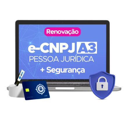 Renovação Certificado Digital e-CNPJ A3