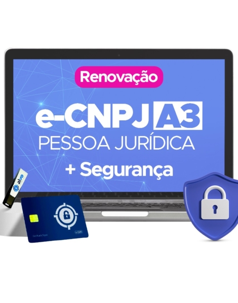Renovação Certificado Digital e-CNPJ A3