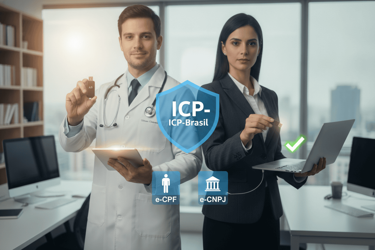 Certificado Digital para Médicos e Advogados: qual usar?