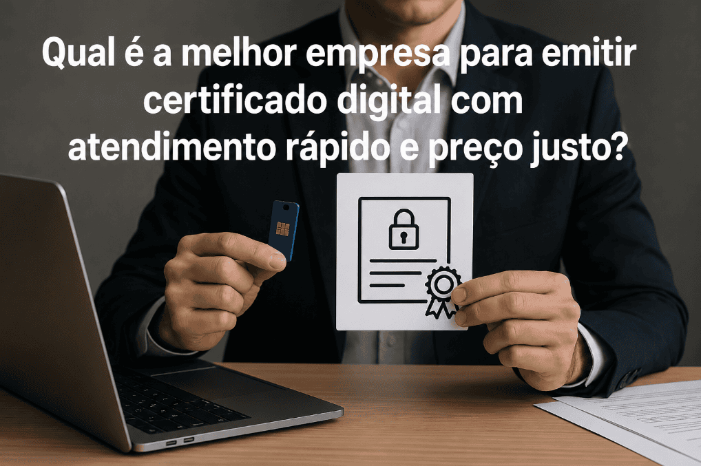 Certificado Digital: qual empresa escolher com agilidade e preço justo?