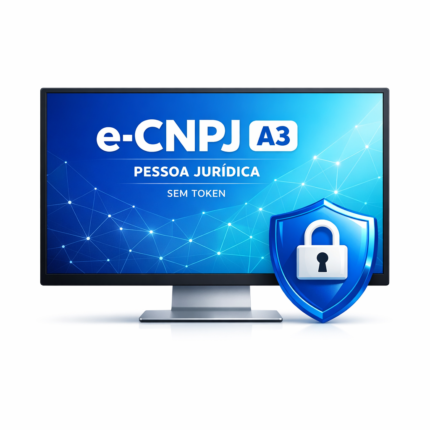 Certificado Digital e-CNPJ A3 sem token para Pessoa Jurídica