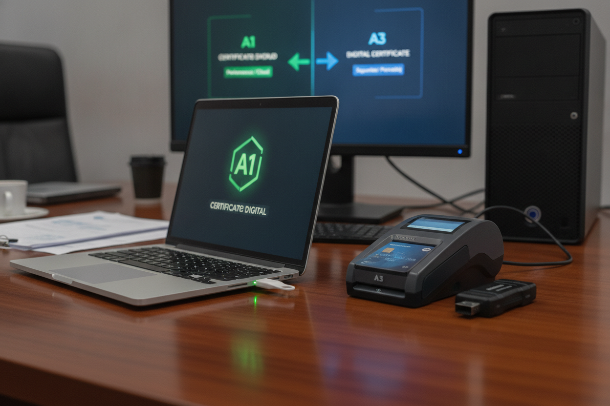 Certificado digital A1 vale a pena ou melhor o A3?