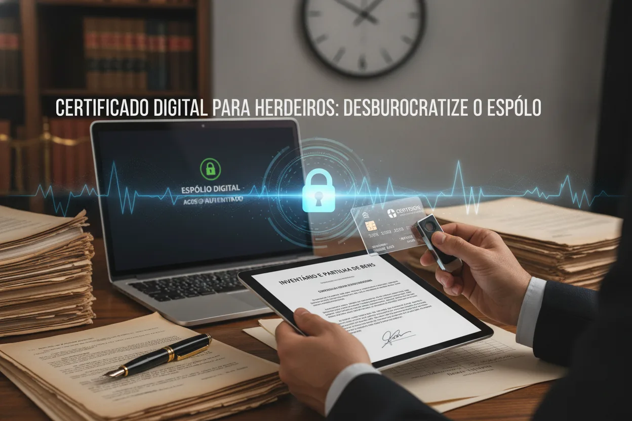 Inventário e certificado digital: guia para o espólio