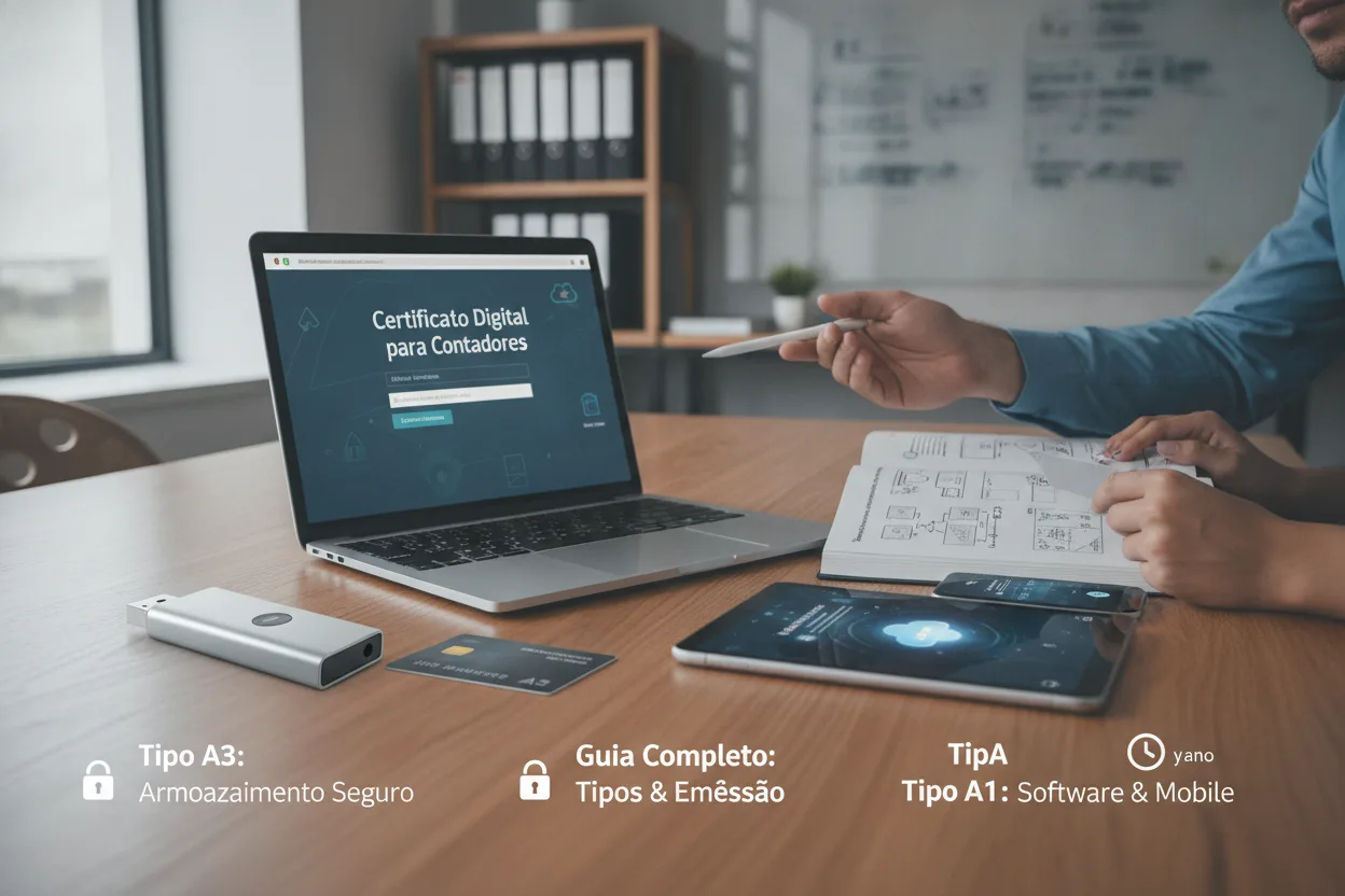 Contador precisa de Certificado digital? Veja os tipos