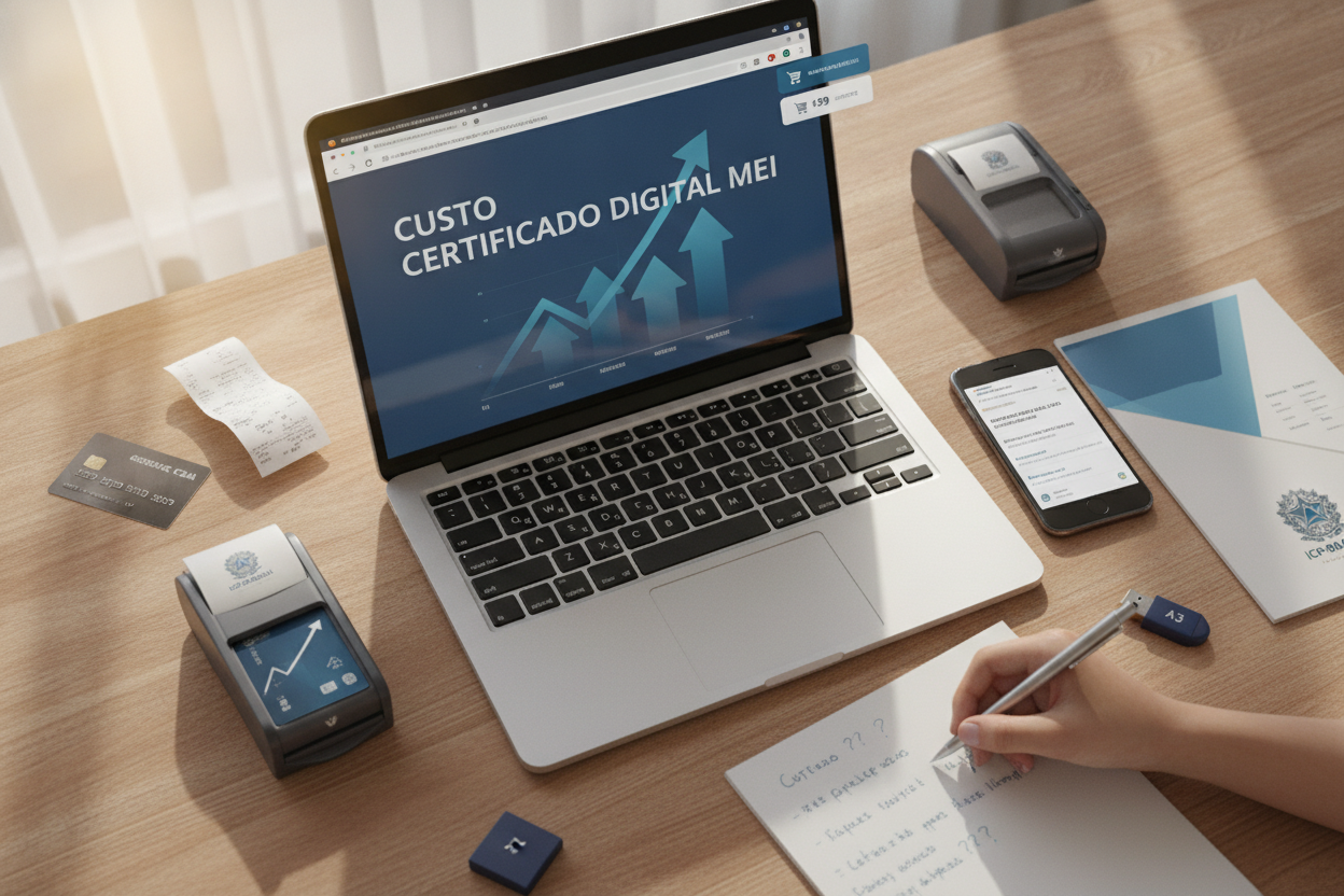 comprar certificado digital — Certificado digital para MEI: quanto custa e onde tirar