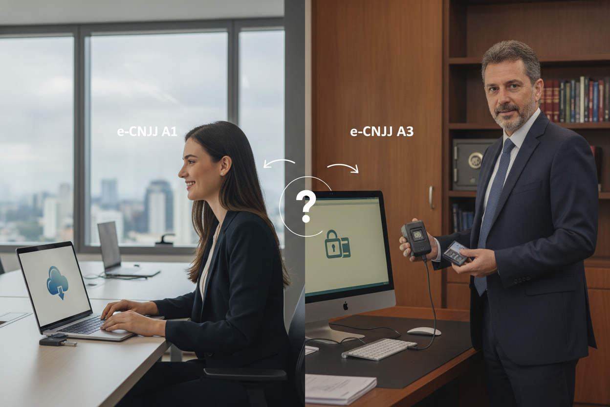 e-CNPJ A1 ou A3 — qual o melhor para a sua empresa