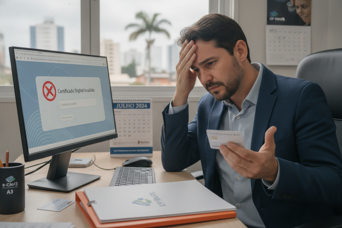 certificado ecnpj — e-CNPJ não funciona na Receita Federal: o que fazer