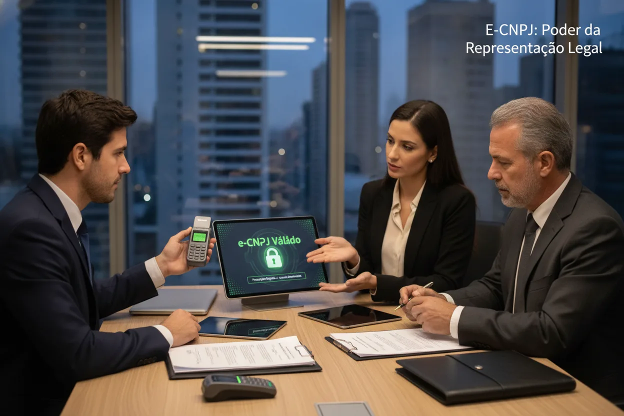 Procurador pode usar o certificado digital e-CNPJ?
