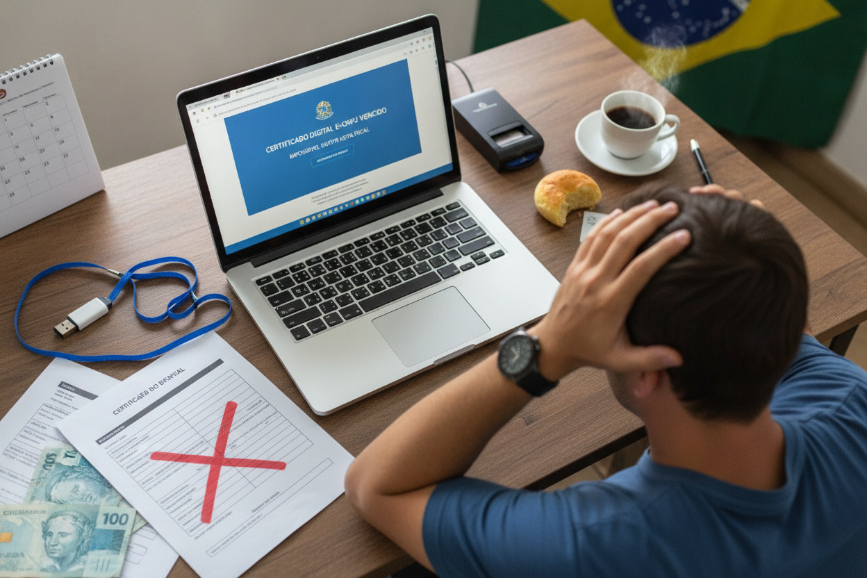 e-CNPJ venceu — o que fazer para voltar a emitir notas