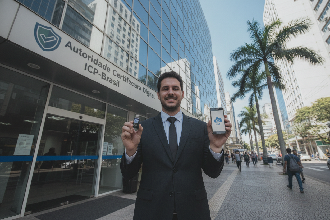 Onde tirar o certificado e-CNPJ pela primeira vez