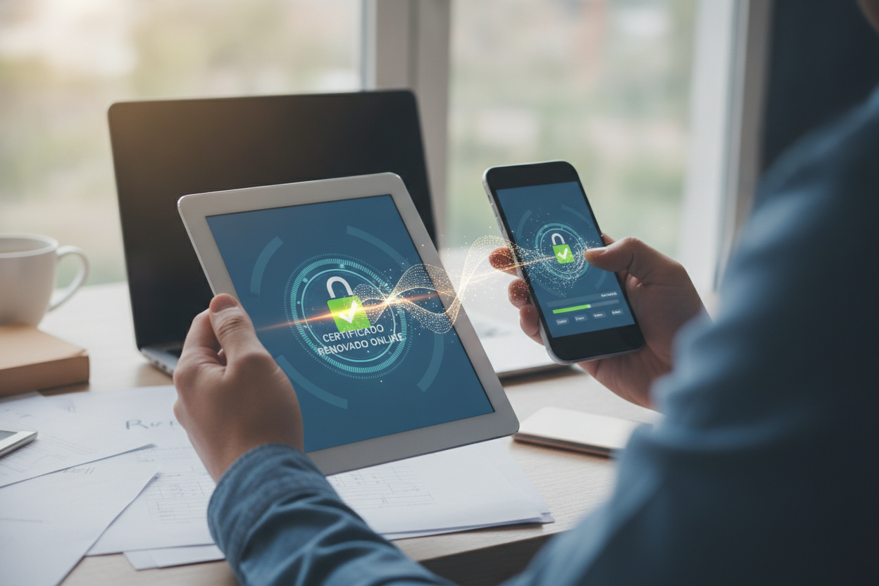 Renovar o certificado digital vencido sem sair de casa
