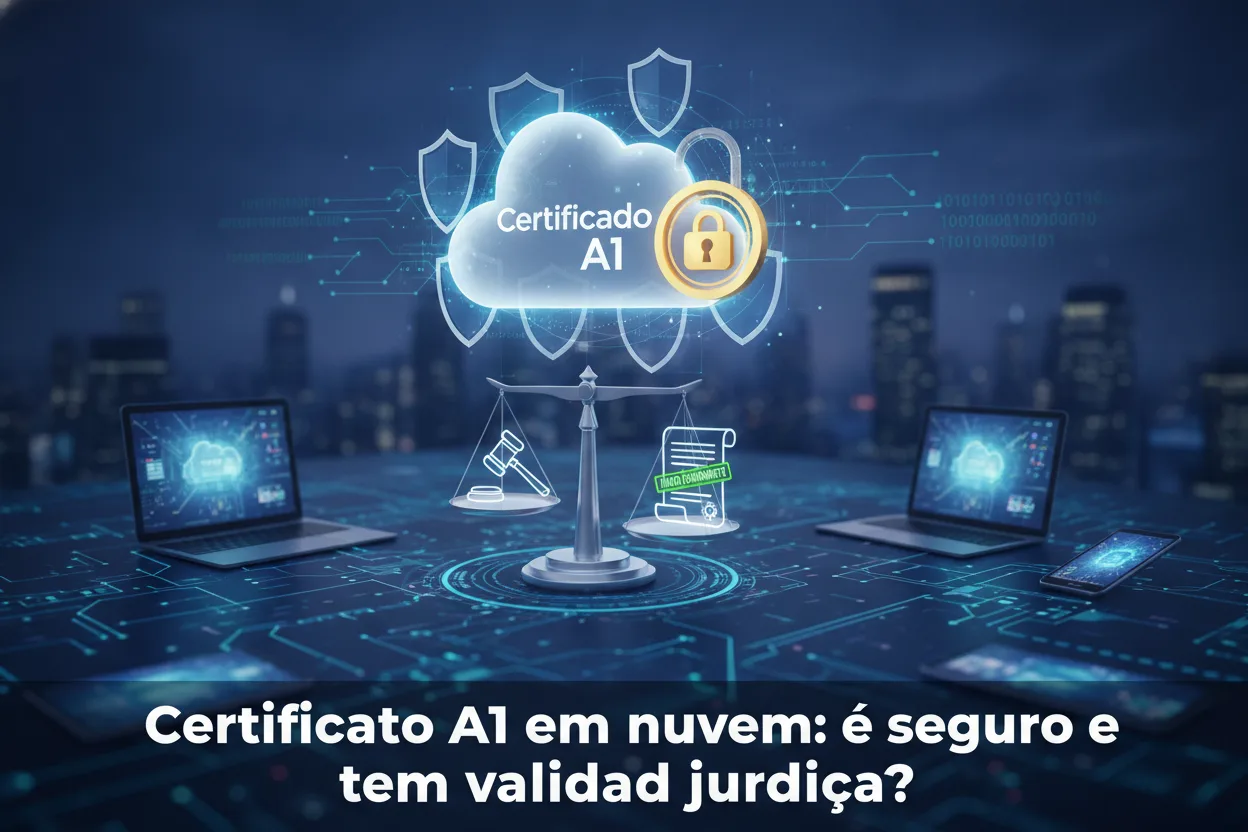 Guardar certificado A1 na nuvem é seguro e tem validade?